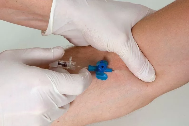 Why does a vein hurt after an IV drip?