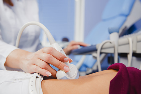 Gynecologist Consultation with Ultrasound